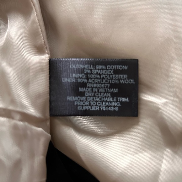 Liz Claiborne Womens Double Breasted Khaki Belted Classic Trench Coat Size XL - Picture 12 of 16